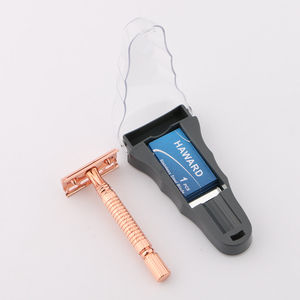 Kim Loại An Toàn Dao Cạo Với Đôi Cạnh Lưỡi Hộp Nhựa Với Gương Tóc Loại Bỏ An Toàn Dao Cạo - Product Image 5