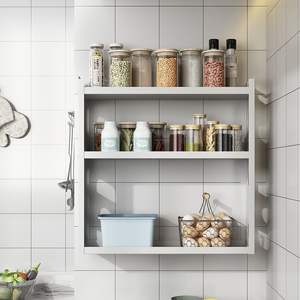 Estante de Especias Multicapa para Montar en la Pared, 6 Niveles, Fácil de Limpiar, Estante de Almacenamiento de Cocina para Aceite, Sal, Salsa de Soya, Vinagre - Product Image 4