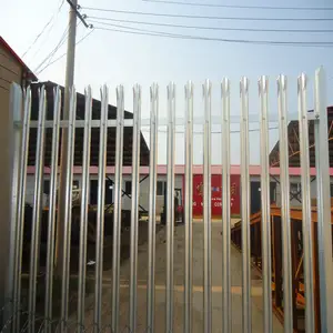 热镀锌钢栅栏栅栏/pvc 安全栅栏围栏面板