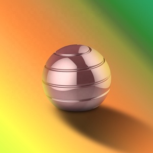 Usine de vente en gros de jouets en métal populaire de haute qualité, décompression, rotation, boule Orb volante - Product Image 4