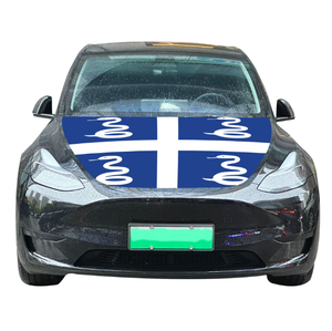 Housse de capot de voiture <span class=keywords><strong>Martinique</strong></span>, drapeau <span class=keywords><strong>Martinique</strong></span>, housse de capot de voiture élastique, bannière patriotique, drapeau de capot de moteur <span class=keywords><strong>Martinique</strong></span> - Product Image 4
