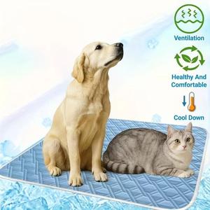 Alfombrilla Refrigerante Portátil, Transpirable, Lavable y Antideslizante para Perros y Gatos, Verano 2026, Agente de Logística para Dropshipping en Shopify - Product Image 2