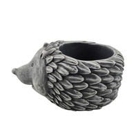 Jolie jardinière en ciment en forme d'ormeau pour plantes succulentes, mini pot de plante artificielle, décoration classique pour la maison et le jardin