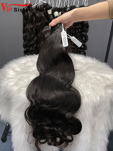 Cabello Virgen Malayo de Grado 6A, Ondulado, Lote de 4 Piezas, Cabello Humano Barato, Paquetes de 100g, Cabello Malayo - Product Image 3