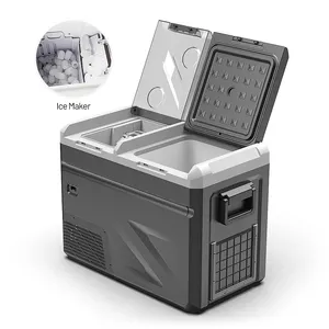 Alpicool Mini glacière électrique pour voiture 12/24V Durable <span class=keywords><strong>Automobile</strong></span> Réfrigérateur avec machine à glaçons Compresseur portable <span class=keywords><strong>RV</strong></span> Outdoor Hotel Use - Product Image 1