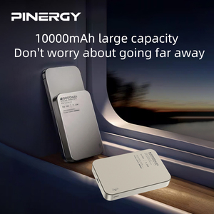 Power Bank Magnetico Personalizzabile Ultra-Sottile ad Alta Capacità 5000mAh/10000mAh in Lega di Alluminio, Caricatore Wireless 15W, Ricarica Rapida PD20W - Product Image 2