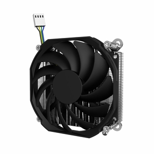 ฮีทซิงค์ระบายความร้อนซีพียูแบบอากาศสำหรับ HTPC ทำจากอะลูมิเนียม พร้อมฮีทไปป์ทองแดง 4 เส้น พัดลมเงียบ PWM ขนาด 90 มม. แบบ 4 พิน สำหรับระบายความร้อนหน่วยประมวลผลเดสก์ท็อป - Product Image 4
