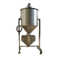 Déstonneur de café à haut débit d'air 60 kg, système d'aspiration sans poussière pour grains torréfiés, en acier inoxydable de qualité alimentaire, 6280W, 500 kg/h, 99,9 % de pierres éliminées