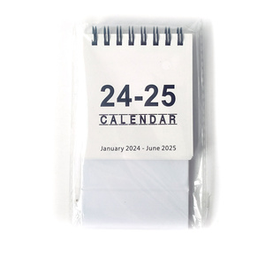 Calendario diario de escritorio con impresión personalizada a todo color, planificador mensual colgante de pared en espiral 2026 - Product Image 4