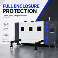 Machine de découpe laser à fibre CNC 1500W pour acier au carbone