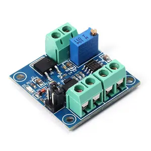 PWM to gerilim dönüştürücü modülü 0%-100% 0-10V için PLC MCU dijital Analog sinyal PWM ayarlanabilir dönüştürücü güç modülü