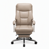 Chaise de bureau ergonomique avec appui-tête et accoudoirs réglables, chaise de bureau pivotante à structure métallique pour la maison et le bureau