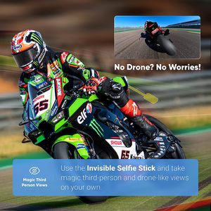 Cámara Original Insta Notopened 360 X3 4K Video 10M Estabilización de FlowState a prueba de agua <span class=keywords><strong>Insta360</strong></span> <span class=keywords><strong>ONE</strong></span> <span class=keywords><strong>X</strong></span> 3 Cámara de acción deportiva - Product Image 6