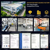 Clé de démarrage pour excavatrice Caterpillar Xgma Sany Doosan Komatsu Volvo Hyundai Hitachi Kobelco Jcb Shantui