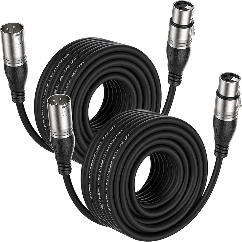 XLR Cable Microphone Extension Audio Cannon