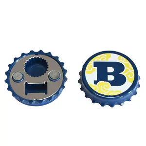 Apribottiglie colorate per birra magnetica con logo personalizzato creativo