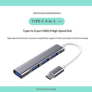 Convertitore Hub USB-C con Porte Multiple, Supporto per Connessione di Tastiera e Mouse Esterni, Docking Station Universale per Laptop - Product Image 2
