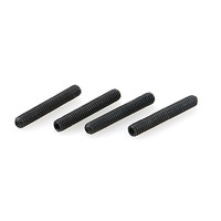 Vis à tête fraisée métrique haute résistance de qualité supérieure, finition noire, pour installations extérieures et usage industriel, classe 4, connexion sécurisée