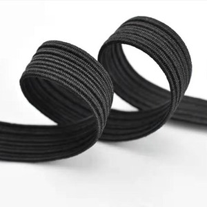 Nastro Elastico Bianco di Alta Qualità con Logo del Produttore, Fettuccia Piatta in Poliestere da 8mm, Tessuto Jacquard Ecologico, Campione Gratuito - Product Image 2