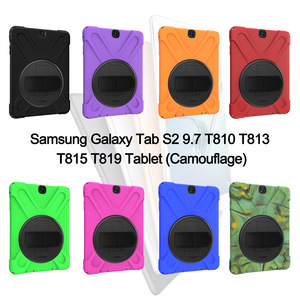 Étui de protection robuste pour tablette Samsung <span class=keywords><strong>Galaxy</strong></span> Tab <span class=keywords><strong>S2</strong></span> 9.7" T810 T815 avec sangle de transport et bandoulière - Product Image 6