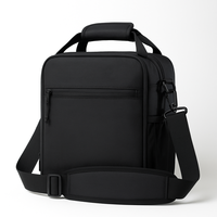 Sac de Pilote Premium en Oxford Résistant avec Fermeture Éclair, Simple, Résistant à l'Eau, Multi-Compartiments, Organisateur pour Ordinateur Portable, Casque et Carnet de Bord