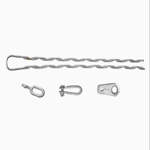 Phụ kiện cáp nhúng nóng mạ kẽm kết thúc chết Guy Grip <span class=keywords><strong>ZH</strong></span> loại còng cho phần cứng Dòng cực - Product Image 1