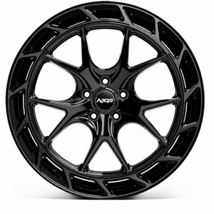 Jantes forgées en alliage d'aluminium NJQS monobloc argentées 5x114.3 de 19, 20, 21, 22 pouces à 5 branches personnalisées pour Corvette C6, <span class=keywords><strong>Audi</strong></span> SQ5, RS5 - Product Image 6