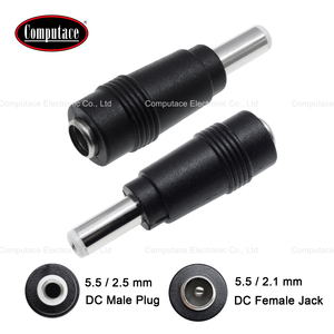 Adaptador de Corriente CC de 24V, Macho 5.5x2.1mm a 5.5x2.5mm, para Tiras LED, Cuerpo de PVC, Contactos de Latón Niquelado, 2A - Product Image 4