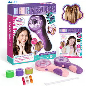 Tresseur de cheveux électrique AiJH DIY, appareil automatique pour tresser et coiffer les cheveux, jouet pour coiffure - Product Image 1