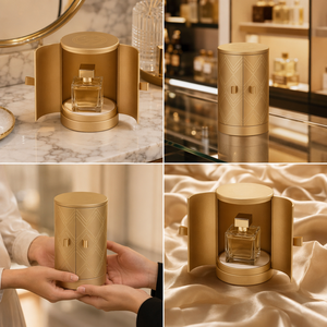 Luxury Custom Logo Cardboard Packaging Design Gift Pyramid Shaped Paper Box for Cosmetic Jar - Product Image 6