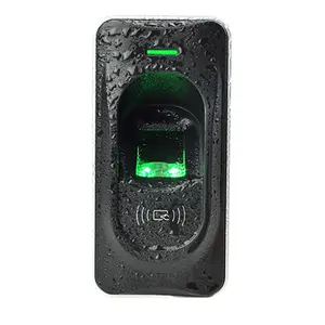 ZKT FR1200 IP65 à prova d'água inteligente para porta de segurança, controle de acesso, cartão RFID de proximidade, leitor biométrico de impressão digital RS485, escravo