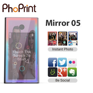 Phoprint 55 Inch Touch <strong>Screen</strong> Magic Mirror <strong>Booth</strong> <strong>Photo</strong> <strong>Booth</strong> Kiosk for Sale - Product Image 5