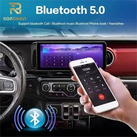15 "RoadNavi Android 13 Autoradio CarPlay GPS Navi 360 Caméra USB MP3/MP4 Lecteurs DSP pour Jeep Écran partagé Aide à la marche arrière