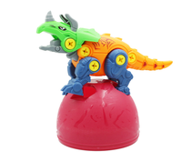 Jouets de dinosaures en plastique EVA, ensemble de construction avec outils, kit éducatif DIY pour cadeau de Pâques, jouets de dinosaures pour enfants