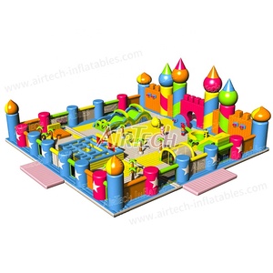 Château géant de la meilleure qualité parc à thème gonflable aire de jeux gonflable parc de trampoline gonflable plus grande maison de rebond pour adulte - Product Image 3