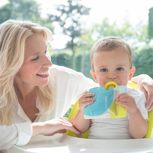 BPA Free Refillable Tái Chế Tùy Chỉnh <span class=keywords><strong>Resealable</strong></span> Túi Nhựa Lỏng Đứng Lên <span class=keywords><strong>Spout</strong></span> Tái Sử Dụng Bé Thực Phẩm Pouch Với Vòi - Product Image 2