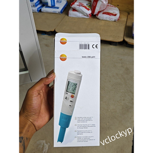 Testeur de pH Testo 206-PH1, sonde pour liquides 0563 2061, occasion - Product Image 1
