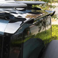 Déflecteur de toit ouvrant Land Rover Defender 2020-2023, visière anti-bruit, anti-pluie, anti-vent, pare-soleil fumé foncé, finition lisse