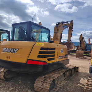 Les composants principaux de l'ensacheuse CAT 307.5 d'occasion comprennent un moteur, une machine de construction de roulements d'engrenages à vendre - Product Image 2