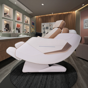 <span class=keywords><strong>Fauteuil</strong></span> de massage Shiatsu moderne portable 3D zéro gravité inclinable pour tout le corps <span class=keywords><strong>électrique</strong></span> intelligent et vibrant avec <span class=keywords><strong>repose</strong></span>-pieds - Product Image 5