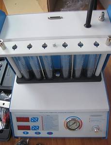 Máquina de Limpieza de Inyectores de Combustible Ultrasónica de 6 Frascos MST-A360, Utilizada para Motores de <span class=keywords><strong>Gasolina</strong></span> para Todos los Autos - Product Image 6