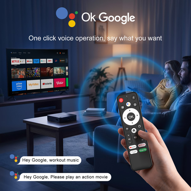Low-Cost Media Player 4K HD Streaming Media Player Amlogic S905L Best Budget Smart TV Set-Top Box Low Price TV Box