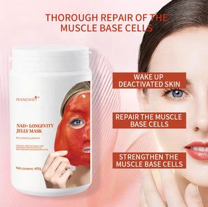 BANGWEI Private Label для красоты спа-уход за лицом NAD + долголетие кристаллическая Желейная Маска омолаживающая осветляющая Желейная маска пудра - Product Image 2