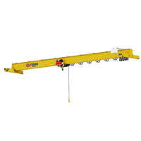 VFD-Antrieb Vibrationsarmer VFD Einträger-Elektromagnetischer Brückenkran für Stahlplattenhandling
