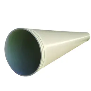 Tubo de bobinado de fibra de vidrio Frp, tubo de bobinado de tubo redondo de fibra de vidrio resistente al calor