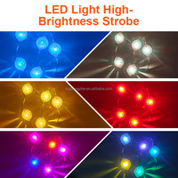 TGZ Wasserdichte LED-Notfall-Stroboskoplichter Fahrzeug-Rundmodul 12V/24V LED-Warnleuchte