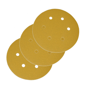 HOT 236U 5 "Papier abrasif automobile jaune 125 mm Disque de papier abrasif en oxyde d'aluminium Fabricant de disques abrasifs 5 pouces - Product Image 6