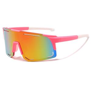 Lunettes de soleil colorées et confortables avec verres coupe-vent, lunettes de sport VTT pour hommes et femmes, style cycliste - Product Image 2