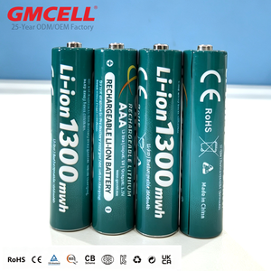 แบตเตอรี่ลิเธียม 1.5V ความจุสูง แบบชาร์จได้ ขนาด AA AAA พร้อมที่ชาร์จอัจฉริยะในตัว - Product Image 2