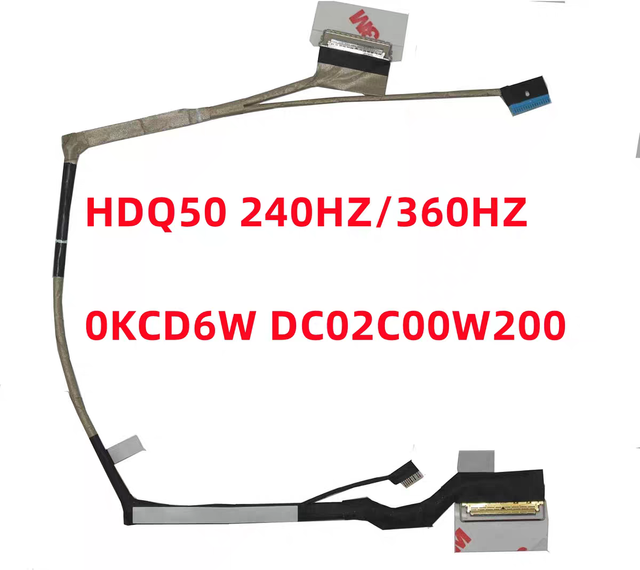 CN GDP50 M15 R 6 165Hz EDP FHD Screen Cable DC02C00S800 0620N2